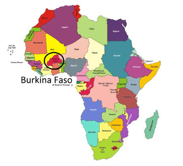 carte de l’Afrique